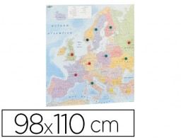 Mapa mural Faibo Europa político 110x98cm.